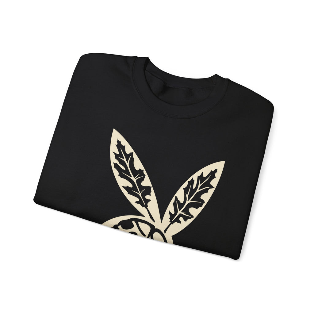 Playful Chic Crewneck Sweatshirt with Iconic Design