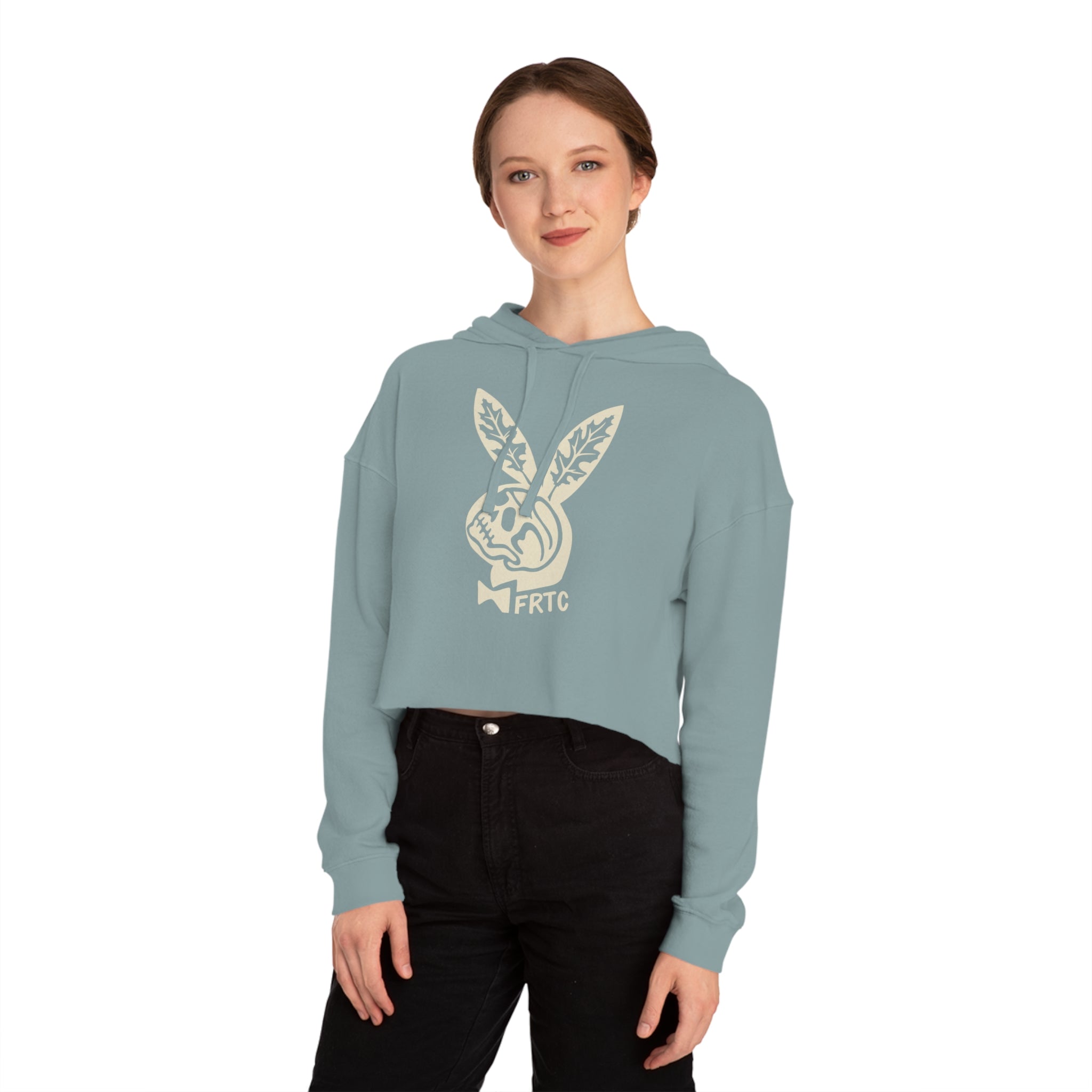 Graphic Cropped Hoodie for Stylish Women