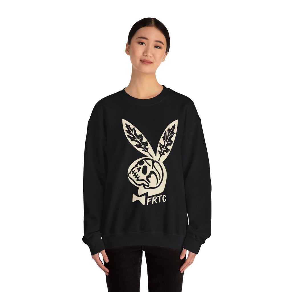 Playful Chic Crewneck Sweatshirt with Iconic Design