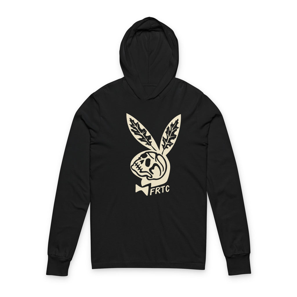Stylish Unisex Hooded Long Sleeve Tee - Comfortable Casual Wear with Iconic Logo