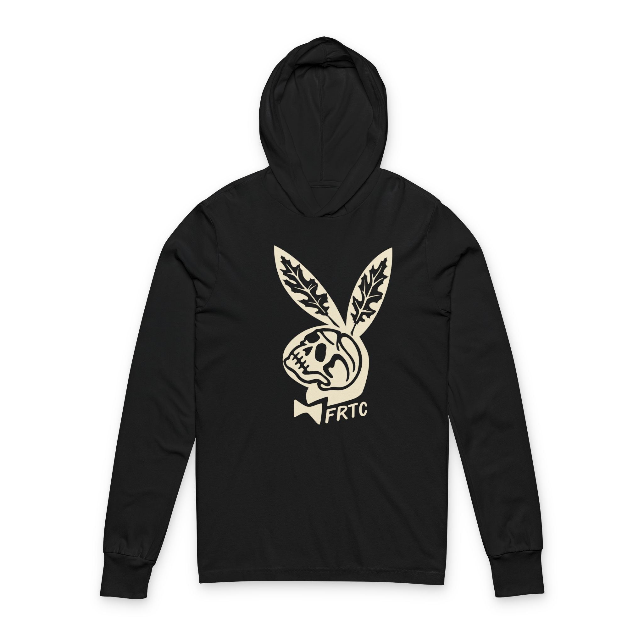 Stylish Unisex Hooded Long Sleeve Tee - Comfortable Casual Wear with Iconic Logo
