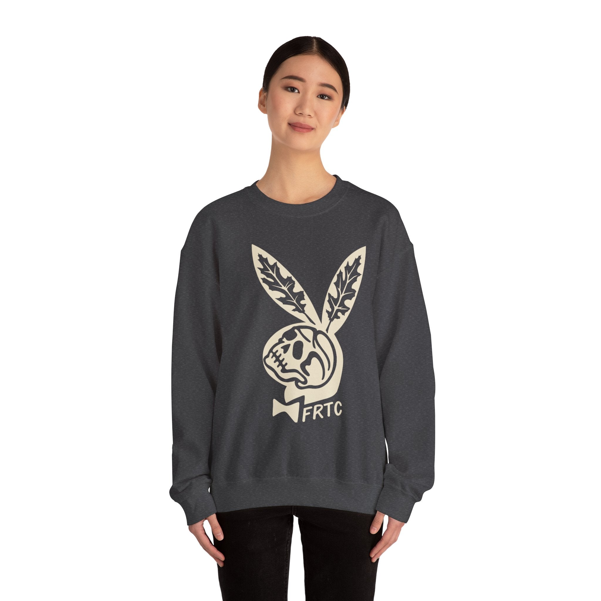 Playful Chic Crewneck Sweatshirt with Iconic Design