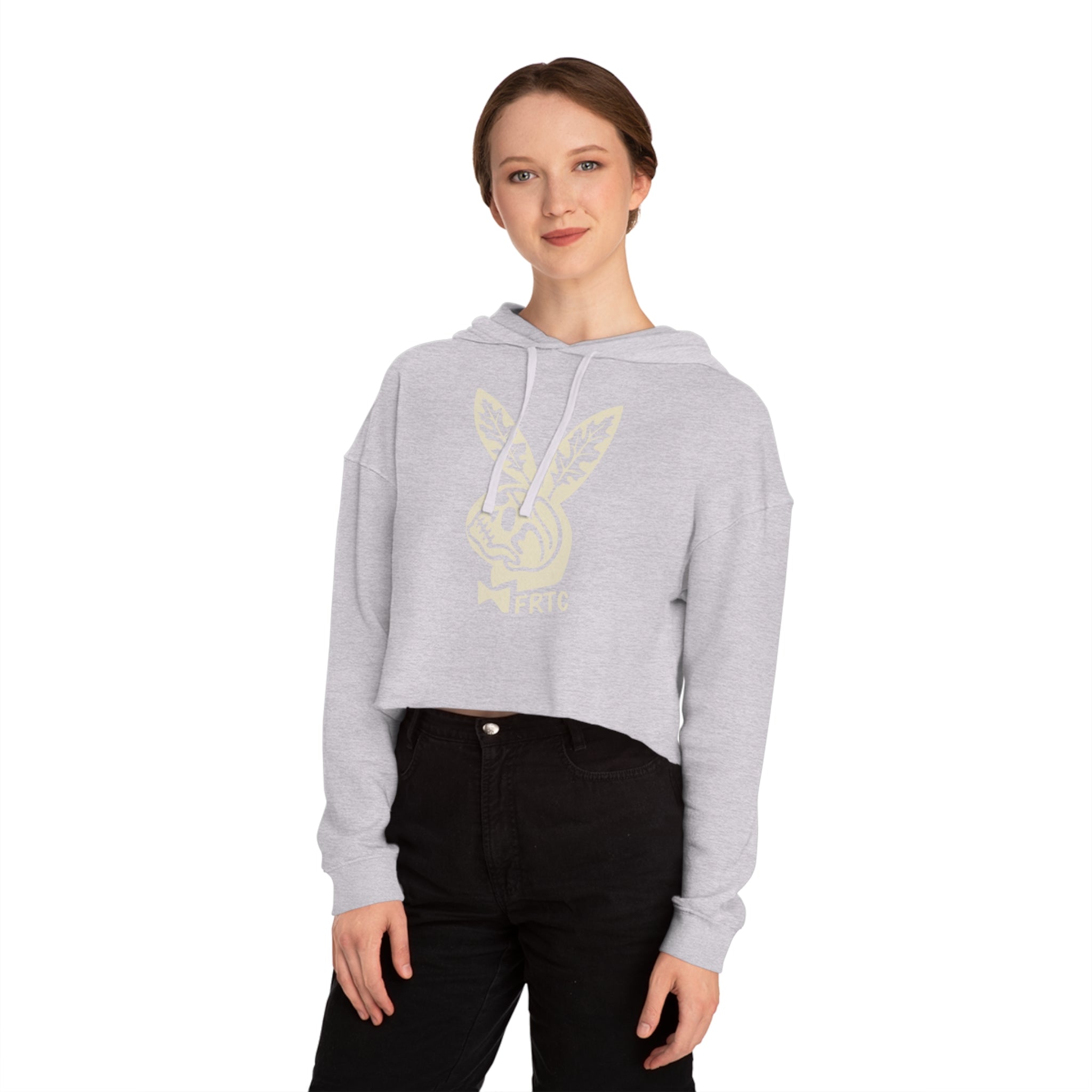 Graphic Cropped Hoodie for Stylish Women