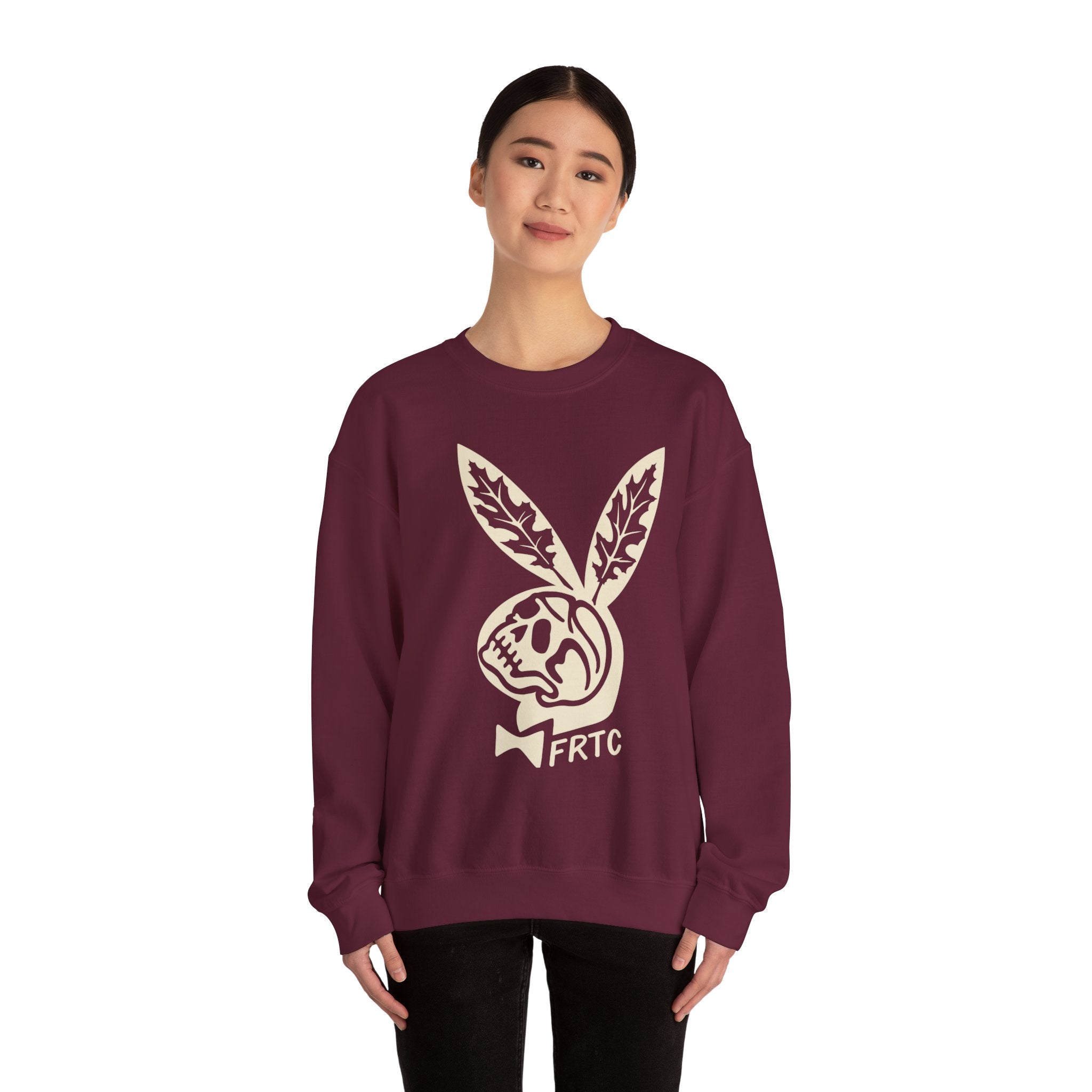 Playful Chic Crewneck Sweatshirt with Iconic Design