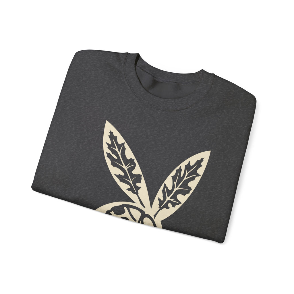 Playful Chic Crewneck Sweatshirt with Iconic Design