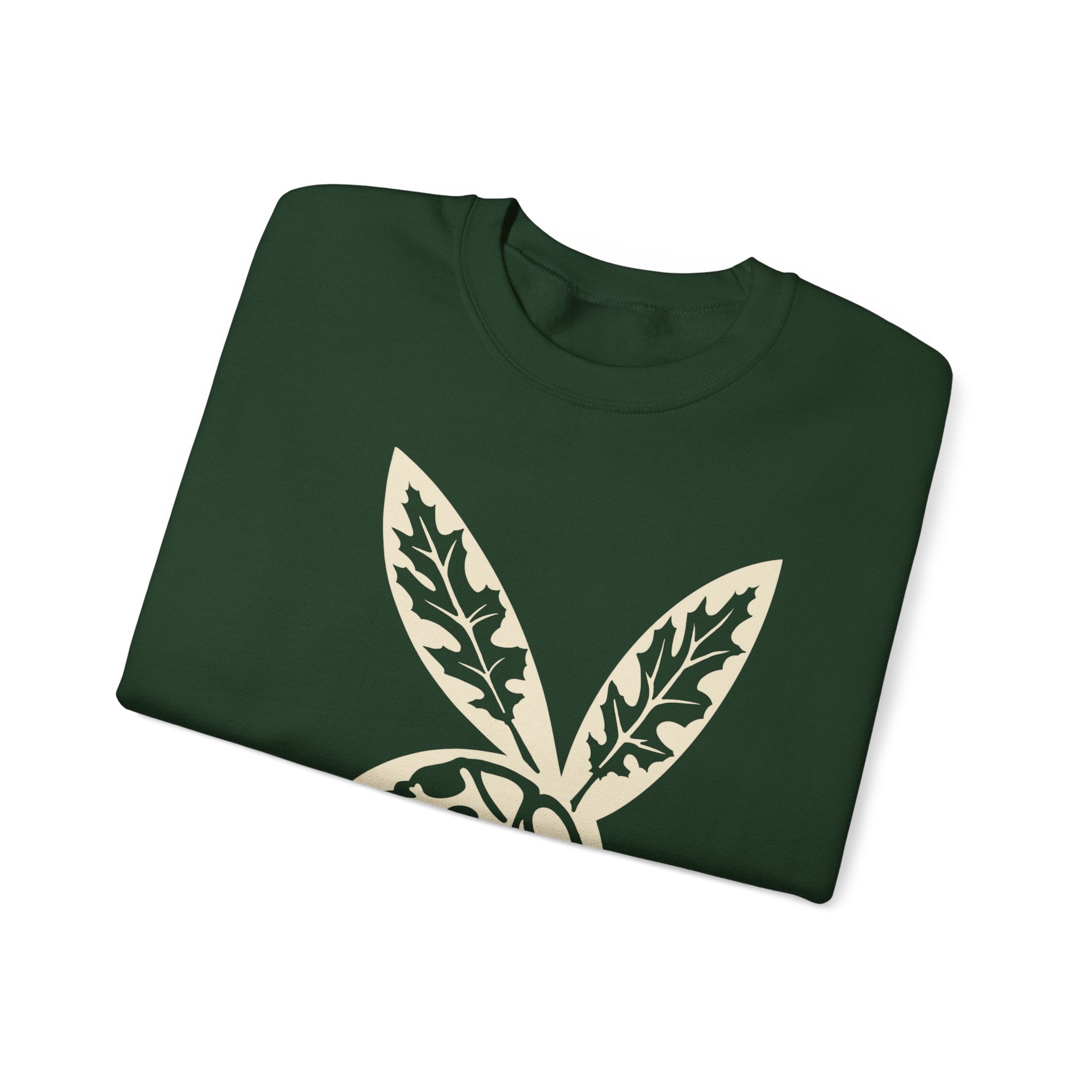 Playful Chic Crewneck Sweatshirt with Iconic Design