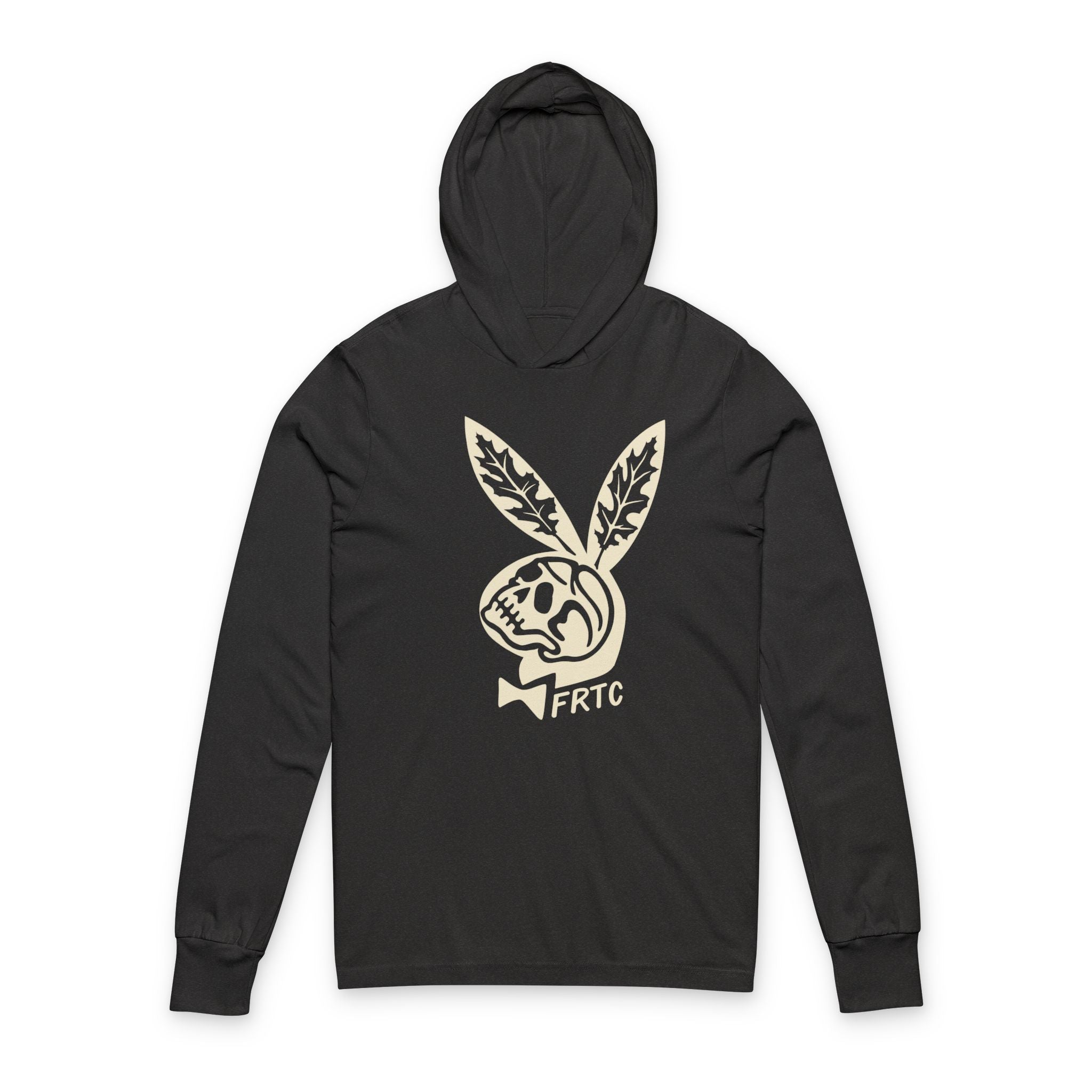 Stylish Unisex Hooded Long Sleeve Tee - Comfortable Casual Wear with Iconic Logo