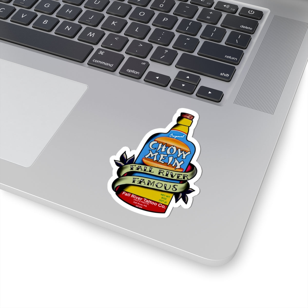 Chow Mein Stickers, Vintage Chow Mein Art, Fall River Gift, Retro Food Decor, Laptop Stickers, Fun Kitchen Decor